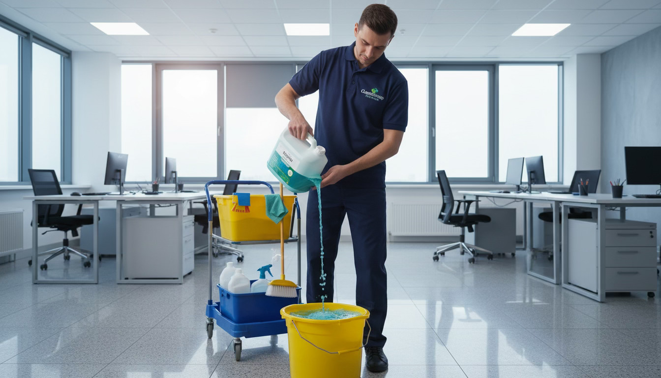 Como fazer diluição de produtos de limpeza